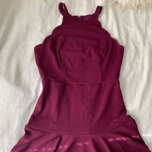 Purple dress